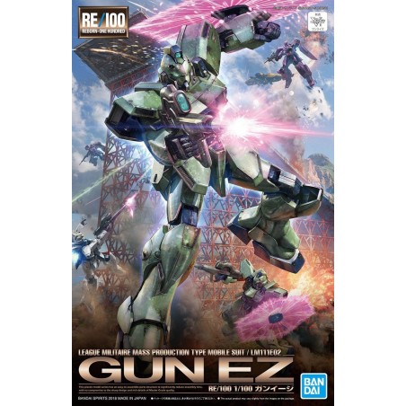 RE/100 GUN EZ 1/100 - Bandai RE/100 GUN EZ 1/100 - Bandai