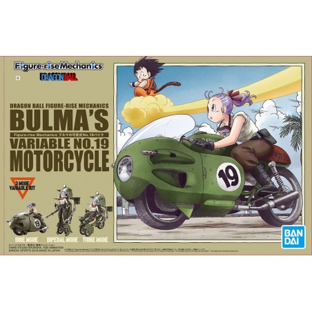 FIGURE-RISE MECHANICS BULMA'S VARIABLE No.19 MOTORCYCLE - Bandai