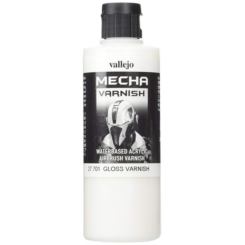 VALLEJO - MECHA COLOR VERNICE TRASPARENTE LUCIDA 27701 200 ml