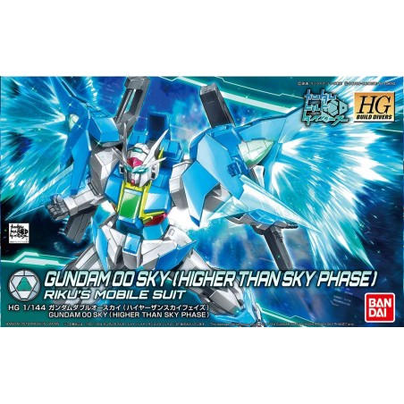 HGBD GUNDAM 00 SKY (HIGHER THAN SKY PHASE) 1/144 - by Bandai HGBD GUNDAM 00 SKY (HIGHER THAN SKY PHASE) 1/144 - by Bandai