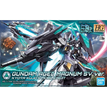 HGBD GUNDAM AGE II MAGNUM SV Ver. 1/144 - Bandai HGBD GUNDAM AGE II MAGNUM SV Ver. 1/144 - Bandai