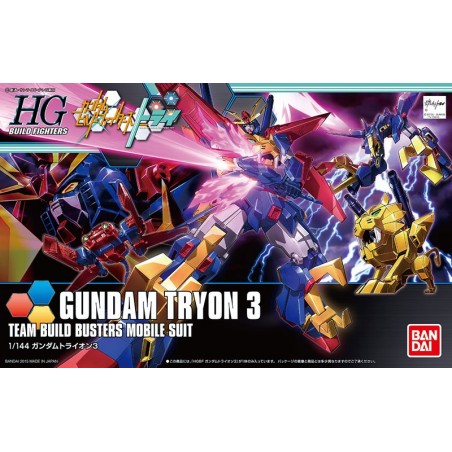 HGBF GUNDAM TRYON 3 1/144 - Bandai HGBF GUNDAM TRYON 3 1/144 - Bandai