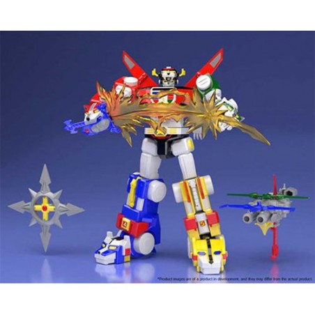 SUPER MINI-PLA VOLTRON/GOLION (SET COMPLETO - SDCC 2018 Special Ver.) - Bandai Shokugan