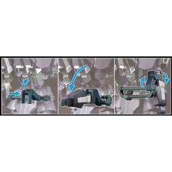 HG SILVER BULLET SUPPRESSOR 1/144 by Bandai