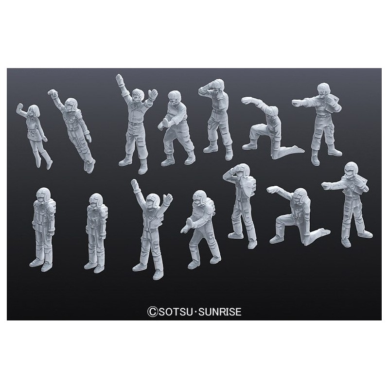 BUILDERS PARTS HD MS FIGURE 01 1/144 by Bandai