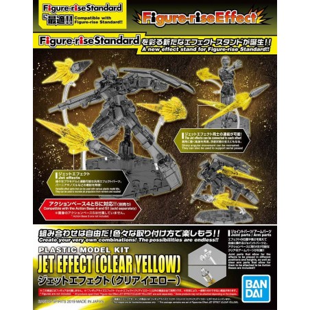 FIGURE-RISE EFFECT JET EFFECT (CLEAR YELLOW) by Bandai