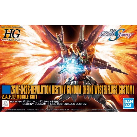HGCE DESTINY GUNDAM (HEINE WESTENFLUSS CUSTOM) 1/144 - by Bandai