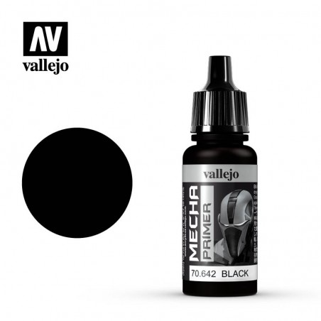 VALLEJO - MECHA COLOR PRIMER BLACK - NERO 70642 17 ml VALLEJO - MECHA COLOR PRIMER BLACK - NERO 70642 17 ml