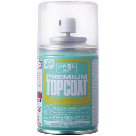 Mr.PREMIUM TOP COAT FLAT - SPRAY TRASPARENTE OPACO B603 - GSI Creos