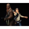 STAR WARS - HAN SOLO & CHEWBACCA ARTFX+ STATUE