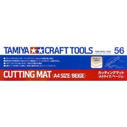 TAMIYA TAPPETINO DA TAGLIO A4 Beige (210 x 297 mm) 74056