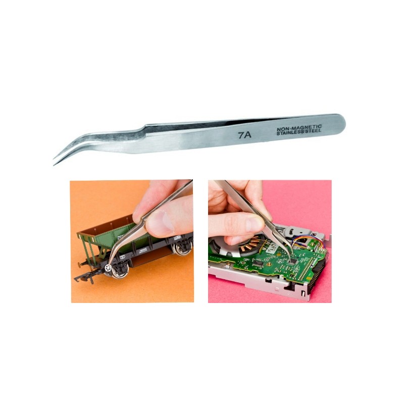 VALLEJO EXTRA FINE CURVED TWEEZERS T12004