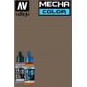 VALLEJO - MECHA COLOR BROWN (marrone) 69034 17 ml