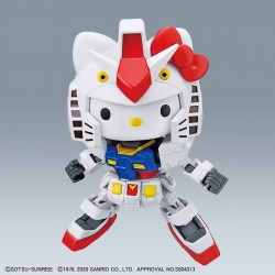 HELLO KITTY / RX-78-2 GUNDAM [SD EX-STANDARD] - Bandai