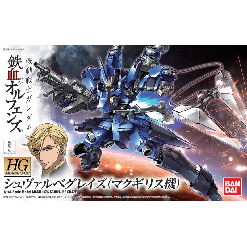 HG McGILLIS'S SCHWALBE GRAZE 1/144 - Bandai