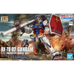 HG RX-78-02 GUNDAM THE ORIGIN 1/144 by Bandai