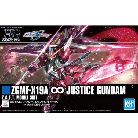 HGCE INFINITE JUSTICE GUNDAM 1/144 (2020 ver.) - Bandai