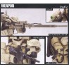HG ZAKU I SNIPER TYPE (Yonem Kirks Custom) 1/144 - Bandai