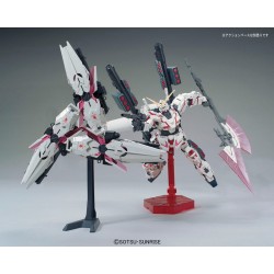 HGUC FULL ARMOR UNICORN GUNDAM (Destroy Mode/Red Color Ver.) 1/144 by Bandai