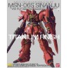 MG MSN-06S SINANJU VER.KA TITANIUM FINISH 1/100 by Bandai