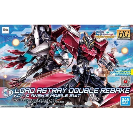 HGBD:R LOAD ASTRAY DOUBLE REBAKE 1/144 - Bandai