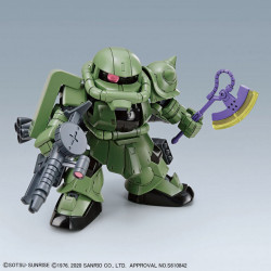 HELLO KITTY / ZAKU II [SD GUNDAM CROSS SILHOUETTE] - Bandai