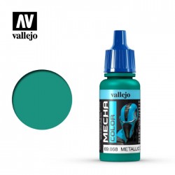 VALLEJO - MECHA COLOR METALLIC GREEN (verde metallizzato) 69068 17 ml