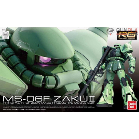 RG MS-06F ZAKU II 1/144 - Bandai