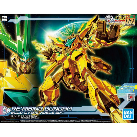 HGBD:R RE:RISING GUNDAM 1/144 - Bandai