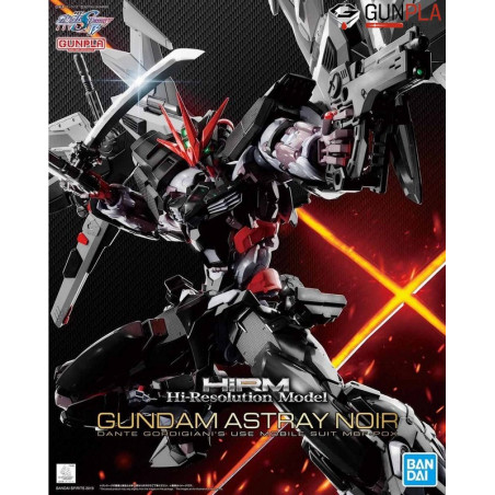 HI-RESOLUTION MODEL GUNDAM ASTRAY NOIR 1/100 by Bandai