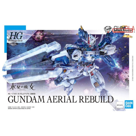 HG GUNDAM AERIAL REBUILD 1/144 - Bandai HG GUNDAM AERIAL REBUILD 1/144 - Bandai