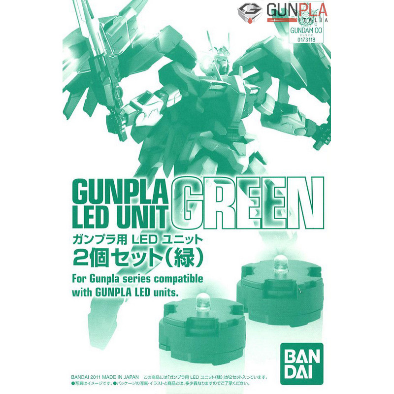 GUNPLA LED UNIT SET - GREEN - Bandai