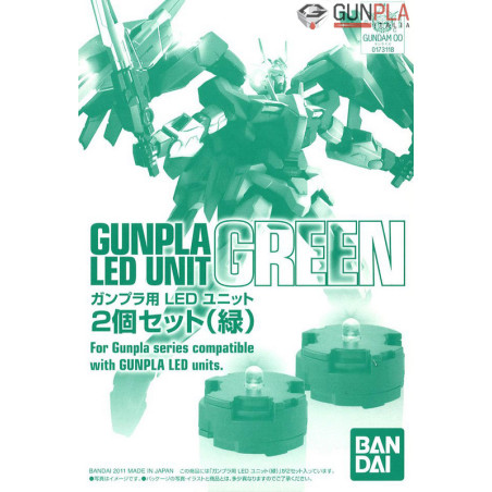 GUNPLA LED UNIT SET - GREEN - Bandai