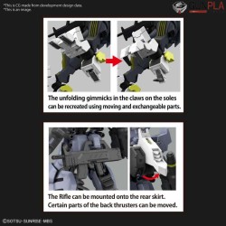 HG GUNDAM ASMODAY 1/144 - Bandai