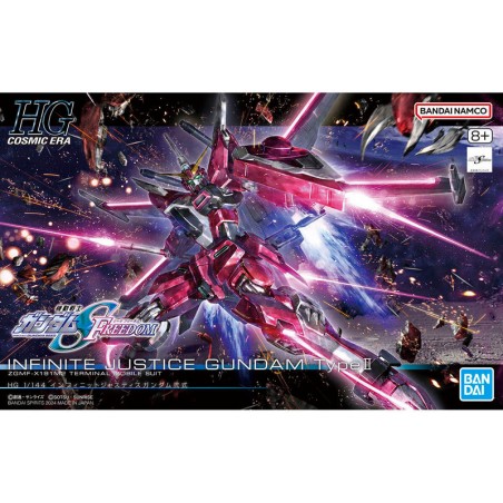 HGCE INFINITE JUSTICE GUNDAM Type II 1/144 - Bandai