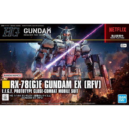 HG GUNDAM EX (RFV) 1/144 - Bandai HG GUNDAM EX (RFV) 1/144 - Bandai