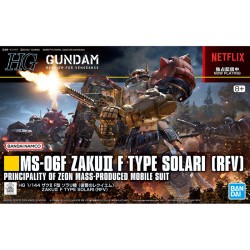 HG ZAKU II F TYPE SOLARI (RFV) 1/144 by Bandai