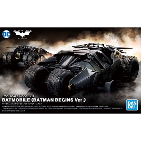 BATMOBILE (BATMAN BEGINS Ver.) 1/35 - Bandai